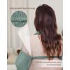 image:imageBlissful Diary Muslin Nursing Cover for Breastfeeding Breathable Breastfeeding Cover up with Arch Neckline for Women Nursing Apron Brown CheckboardRoman Green