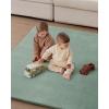image:imageBlissful Diary 13 Thick Baby Play Mat 71x59 Playpen Mat with Removable amp Washable Cover Ultra Soft Crawling Rug for Floor Foam Cushion amp NonSlip Backing for Kids Toddlers Earth Tone RainbowSage Green