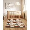 image:imageBlissful Diary Portable Baby Play Mats for Floor Thicker Cushioned Foldable Baby Crawling Mat for Indoor Outdoor Modern Abstract 43 X 43Boho