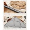 image:imageBlissful Diary Portable Baby Play Mats for Floor Thicker Cushioned Foldable Baby Crawling Mat for Indoor Outdoor Modern Abstract 43 X 43Boho