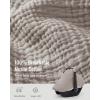 image:imageBlissful Diary Baby Car Seat Cover Extra Large Mesh Window Breathable Muslin Cotton Infant Windproof Canopy MustHave Baby Gift  Roman GreenAgreeable Gray