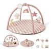 image:imageBlissful Diary Baby Play Gym Mat Play Mat Activity Mat with 6 Detachable Toys for StageBased Sensory amp Motor Skill Development Easy to Install amp Clean Baby Essentials Gift Sage CheckerboardBlush Checkerboard
