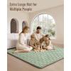 image:imageBlissful Diary Baby Play Mat 47x47 Infant Play Mat for Playpen Thicken Foam Cushioned Baby Mat for Floor NonSlip Kids Play Mat Washable Baby Playmat for BabiesToddlers Sage GreenSage Green