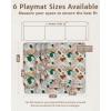 image:imageBlissful Diary Baby Play Mat 47x47 Infant Play Mat for Playpen Thicken Foam Cushioned Baby Mat for Floor NonSlip Kids Play Mat Washable Baby Playmat for BabiesToddlers Sage GreenModern Abstract