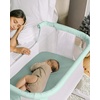 image:imageBassinet Sheet Leaf and Splat Mat Boho 2 Pack Bundle