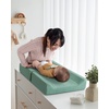 image:imageStandard Changing Pad and Muslin Changing Pad Cover Bundle Roman GreenampLeaf and Sage Green