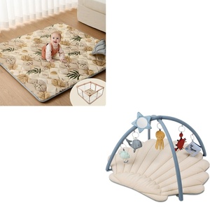 image:image50x50 Playpen Mat Earth Tones Design  Sea Shell Baby Play Gym Mat