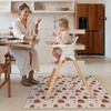 image:image2in1 Toddler Couch and Baby Splat Mat for Under High Chair Bundle
