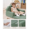 image:image2in1 Toddler Couch and Muslin Crib Sheets Bundle