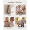 image:imageBlissful Diary Baby Diaper Caddy Organizer Bundle with Muslin MultiUse Cloth