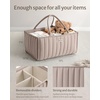 image:imageBlissful Diary Diaper Caddy Bundle Earthy Rainbow amp Sand