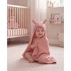 image:imageBlissful Diary Muslin Baby Hooded Towel 2 Pack Soft amp Absorbent Bath Towel for Infant Toddler Unisex Baby Gift Newborn Essentials Sunny Duck amp Gentle LambSweet Bunny