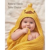 image:imageBlissful Diary Muslin Baby Hooded Towel 2 Pack Soft amp Absorbent Bath Towel for Infant Toddler Unisex Baby Gift Newborn Essentials Sunny Duck amp Gentle LambSunny Duck