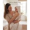 image:imageBlissful Diary Muslin Baby Hooded Towel 2 Pack Soft amp Absorbent Bath Towel for Infant Toddler Unisex Baby Gift Newborn Essentials Sunny Duck amp Gentle LambPink Floral  Light Pink