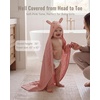 image:imageBlissful Diary Muslin Baby Hooded Towel 2 Pack Soft amp Absorbent Bath Towel for Infant Toddler Unisex Baby Gift Newborn Essentials Sunny Duck amp Gentle LambWise Elephant  Sweet Bunny