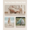 image:imageBlissful Diary Muslin Baby Hooded Towel 2 Pack Soft amp Absorbent Bath Towel for Infant Toddler Unisex Baby Gift Newborn Essentials Sunny Duck amp Gentle LambGentle Lamb