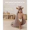 image:imageBlissful Diary Muslin Baby Hooded Towel 2 Pack Soft amp Absorbent Bath Towel for Infant Toddler Unisex Baby Gift Newborn Essentials Sunny Duck amp Gentle LambGentle Giraffe