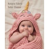 image:imageBlissful Diary Muslin Baby Hooded Towel 2 Pack Soft amp Absorbent Bath Towel for Infant Toddler Unisex Baby Gift Newborn Essentials Sunny Duck amp Gentle LambSunny Duck  Dreamy Unicorn