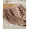 image:imageBlissful Diary Muslin Changing Pad Cover for Baby Girls Boys Ultra Soft Breathable Cotton Baby Diaper Change Table Pad Covers 2Pack Checkered Green amp Sage GreenCheckered Brown  Brown