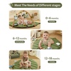 image:imageBlissful Diary Muslin Hooded Baby Towel Smart Bear and Baby Play Gym amp Activity Mat Bundle