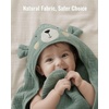 image:imageBlissful Diary Muslin Hooded Baby Towel Smart Bear and Muslin Nursing Cover Bundle