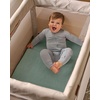 image:imageBlissful Diary Muslin Mini Crib Sheets 2 Pack and Baby Diaper Caddy Organizer Bundle