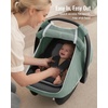 image:imageBlissful Diary Muslin Nursing Cover and Muslin Baby Car Seat Cover Bundle