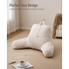 image:imageBlissful Diary Reading Pillow Bundle Flannel Cream White amp Corduroy Sage Green