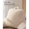 image:imageBlissful Diary Reading Pillow Bundle Flannel Cream White amp Corduroy Sage Green