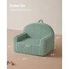 image:imageBlissful Diary Toddler Chair Snuggly Soft Kids Sofa Chair Supportive Toddler Couch for Boys and Girls Kids Furniture for Baby Gift Sage Green