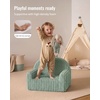 image:imageBlissful Diary Toddler Chair Snuggly Soft Kids Sofa Chair Supportive Toddler Couch for Boys and Girls Kids Furniture for Baby Gift Sage Green