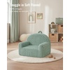 image:imageBlissful Diary Toddler Chair Snuggly Soft Kids Sofa Chair Supportive Toddler Couch for Boys and Girls Kids Furniture for Baby Gift Sage Green