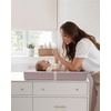 image:imageBlissful Diary Vegan Leather Baby Changing Pad and Muslin Baby Changing Pad with Waterproof Lining Foam