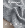 image:imageBlissful Diary Vegan Leather Baby Changing Pad and Muslin Baby Changing Pad with Waterproof Lining Foam