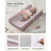 image:imageBlissful Diary Vegan Leather Changing Pad and Diaper Caddy Organizer Bundle