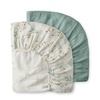 image:imageMini Crib Sheets Leaf and Baby Splat Mat Rainbow Bundle