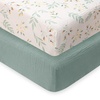 image:imageMuslin Boho Changing Pad Cover and Crib Sheets 2 Pack Bundle