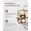 image:imageMuslin Changing Pad Cover and Baby Diaper Caddy Organizer Bundle