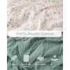 image:imageMuslin Mini Crib Sheets and Nursing Cover Bundle