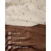 image:imageMuslin Nursing Cover and Mini Crib Sheets Bundle