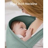 image:imageRoman Green Nursing Cover and Leaf Crib Sheet Bundle