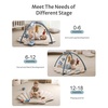 image:imageShell Baby Play Mat  Sage Green Baby Play Gym