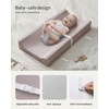 image:imageWaterproof amp WipeClean Changing Pad Bundle Taupe