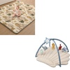 image:imageBlissful Diary 71x59 Playpen Mat Earth Tones Design  Sea Shell Baby Play Gym Mat