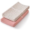 Pink Floral & Light Pink