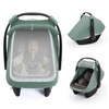 image:imageBlissful Diary Muslin Nursing Cover and Muslin Baby Car Seat Cover Bundle