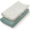 image:imageMuslin Changing Pad Cover and Baby Diaper Caddy Organizer Bundle