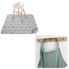 image:imageSplat Mat Grey Zebra and Nursing Covers for Breastfeeding Green Bundle