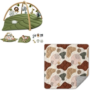 image:imageBaby Play Gym Leaf Shaped  50x50 Baby Play Mat