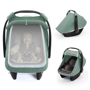 image:imageBlissful Diary Muslin Nursing Cover and Muslin Baby Car Seat Cover Bundle